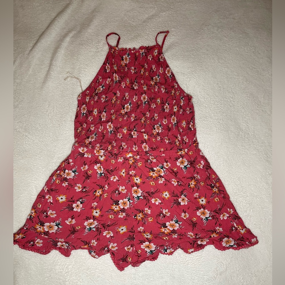 American Eagle Floral Romper